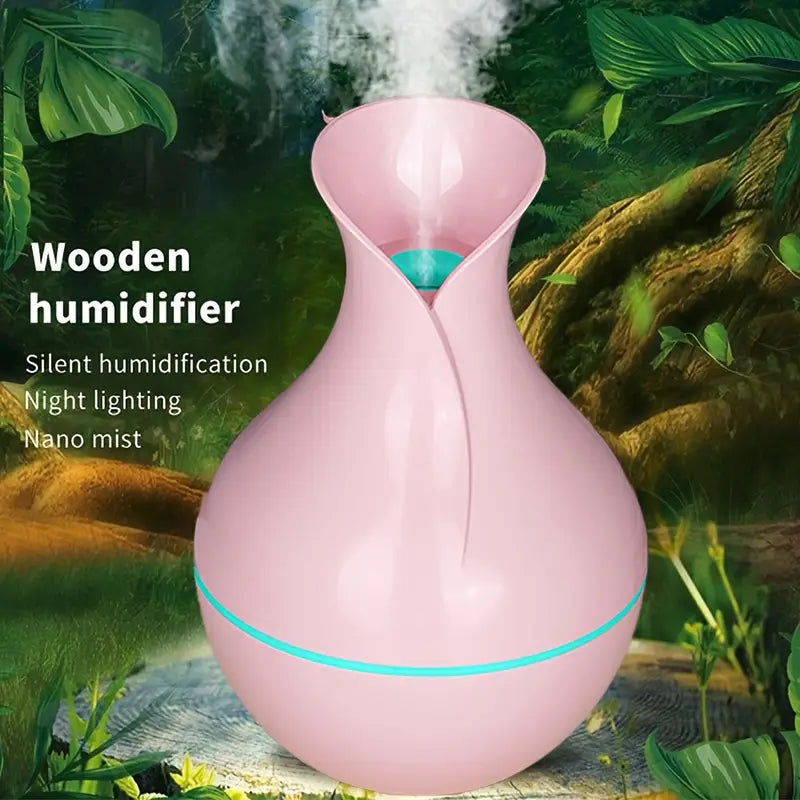 Versatile Portable Humidifier & Air Purifier - USB Powered, Ideal for Home, Office, and Travel, Cold Mist, Air Freshener