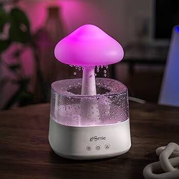 Rain Cloud LED Fountain Night Lamp (Feel Like Nature Sound)