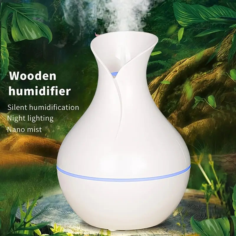 Versatile Portable Humidifier & Air Purifier - USB Powered, Ideal for Home, Office, and Travel, Cold Mist, Air Freshener