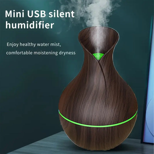 Versatile Portable Humidifier & Air Purifier - USB Powered, Ideal for Home, Office, and Travel, Cold Mist, Air Freshener